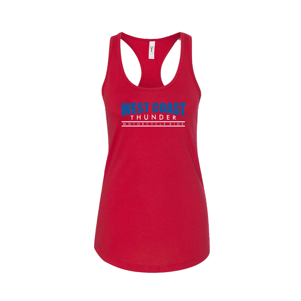 Women's West Coast Thunder Racerback Tank