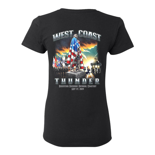 2024 Women's West Coast Thunder Short Sleeve T-shirt