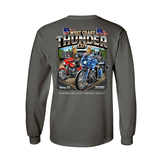 2026 Unisex West Coast Thunder Long Sleeve T-Shirt