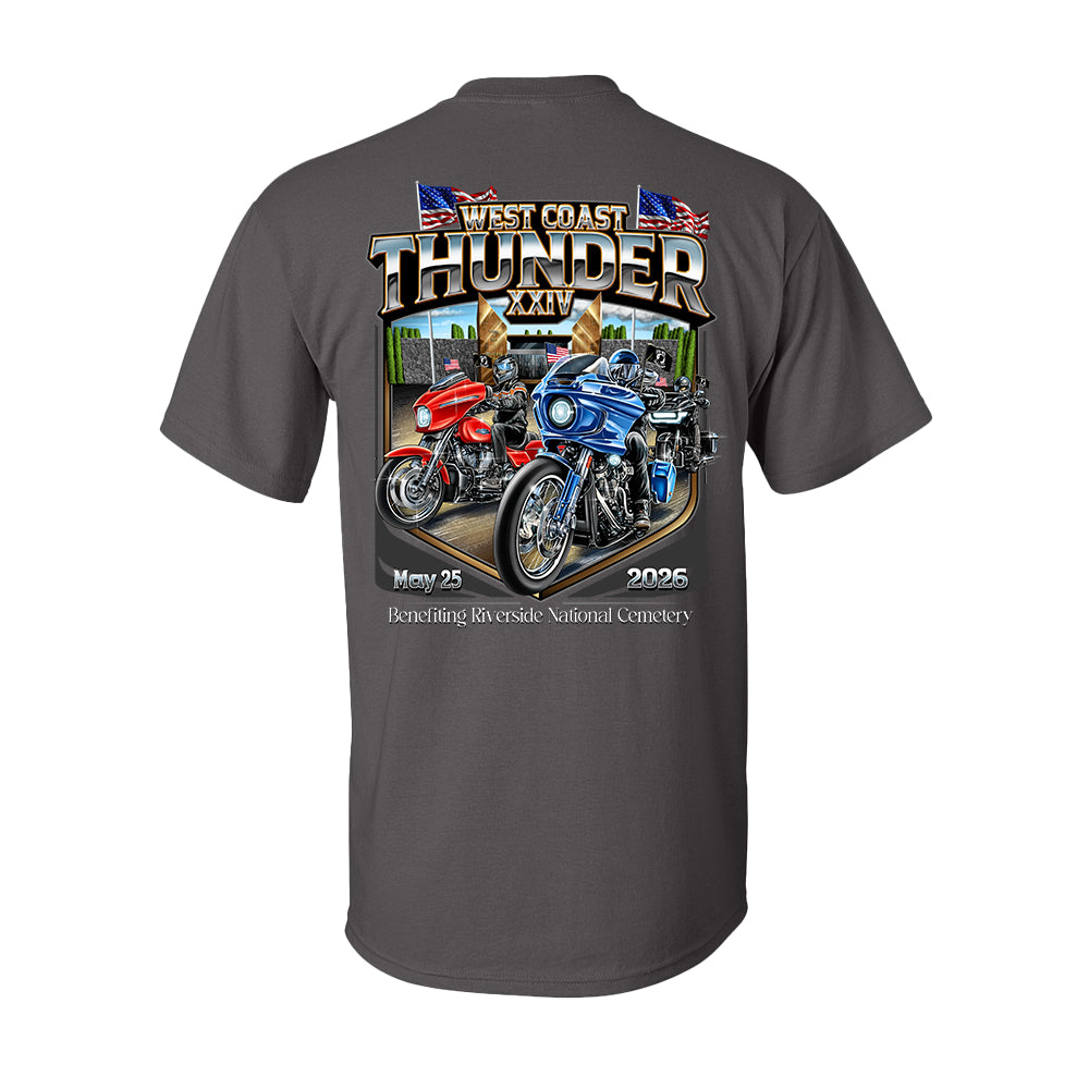 2026 West Coast Thunder Memorial Day Motorcycle Ride Registration Package - Passenger
