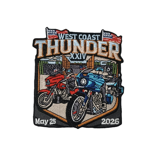 2026 West Coast Thunder Ride Commemorative Patch