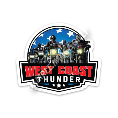 West Coast Thunder Foundation Sticker Pack