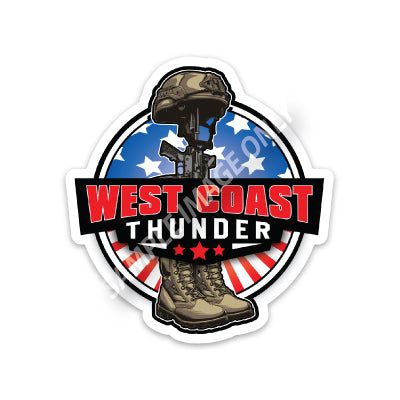 West Coast Thunder Foundation Sticker Pack